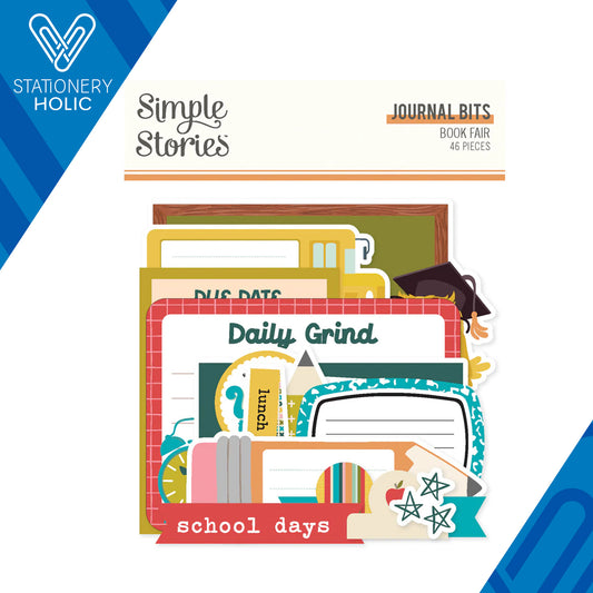 Simple Stories - Journal Bits - Book Fair