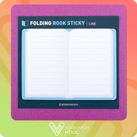 Bookfriends - Sticky Note Plegable - Line