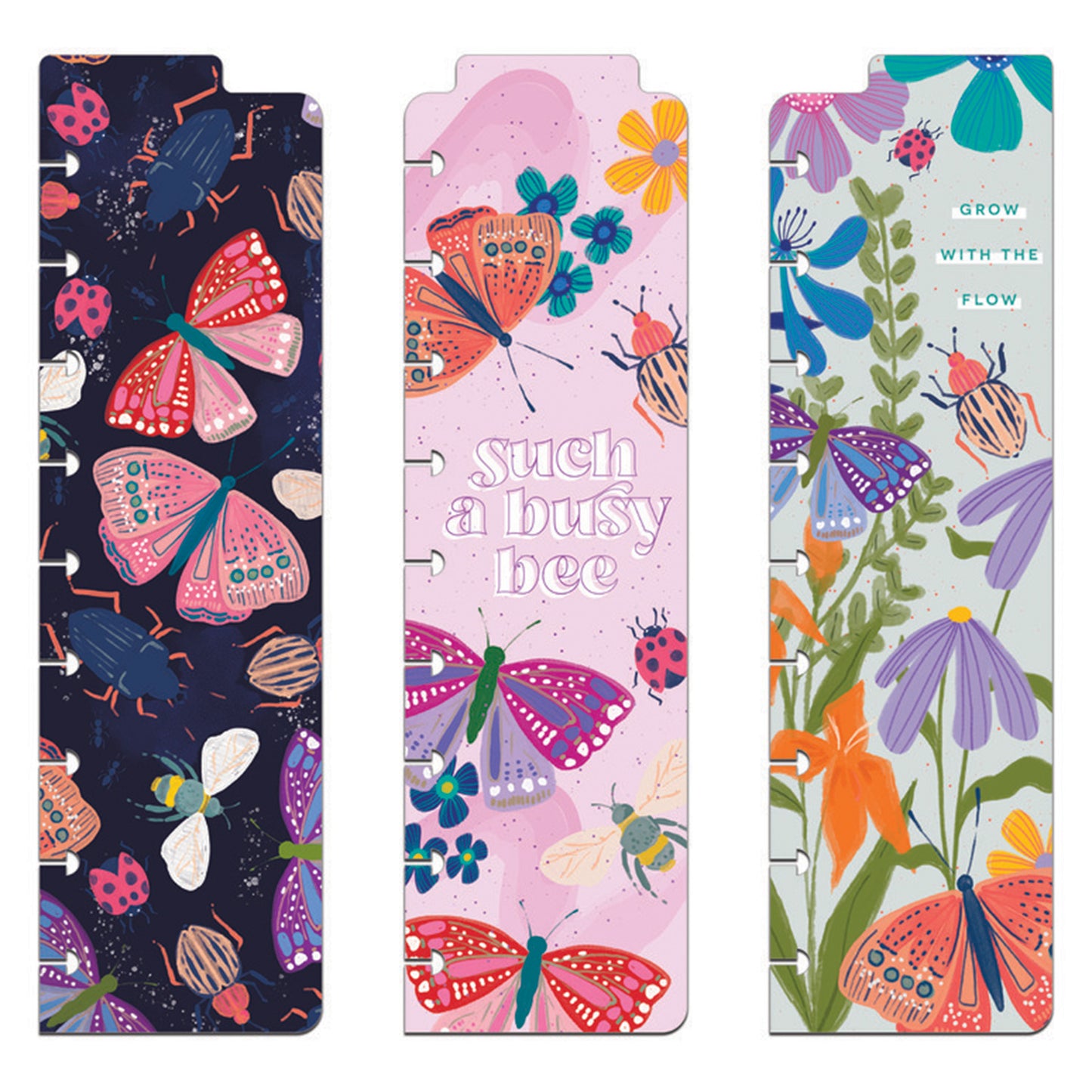 Happy Planner - Bookmarks Classic - Midnight Botanical