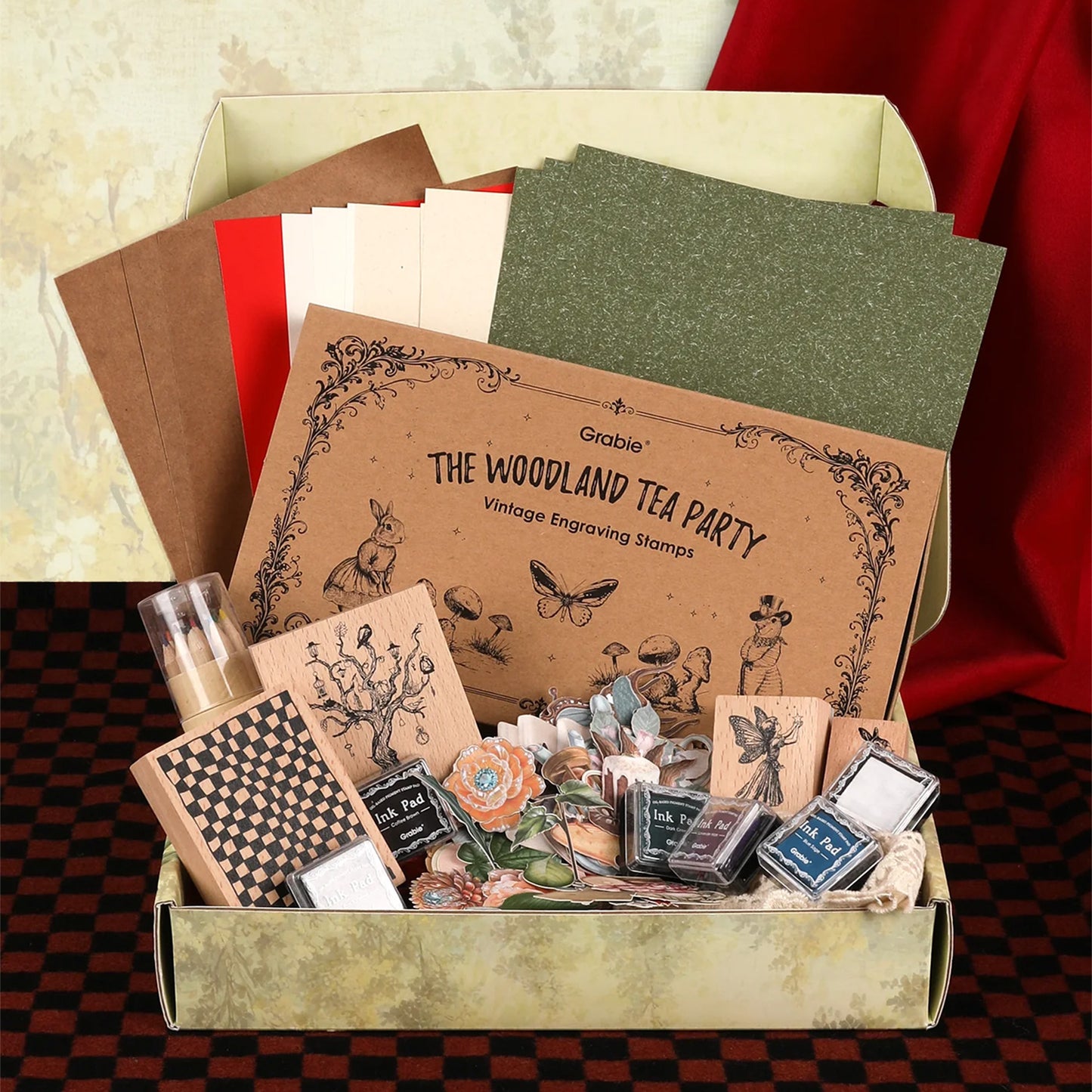 Grabie - Scrapbook Club - The Secret Tea Break