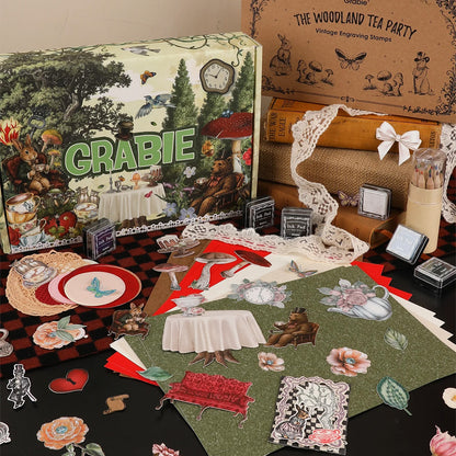 Grabie - Scrapbook Club - The Secret Tea Break