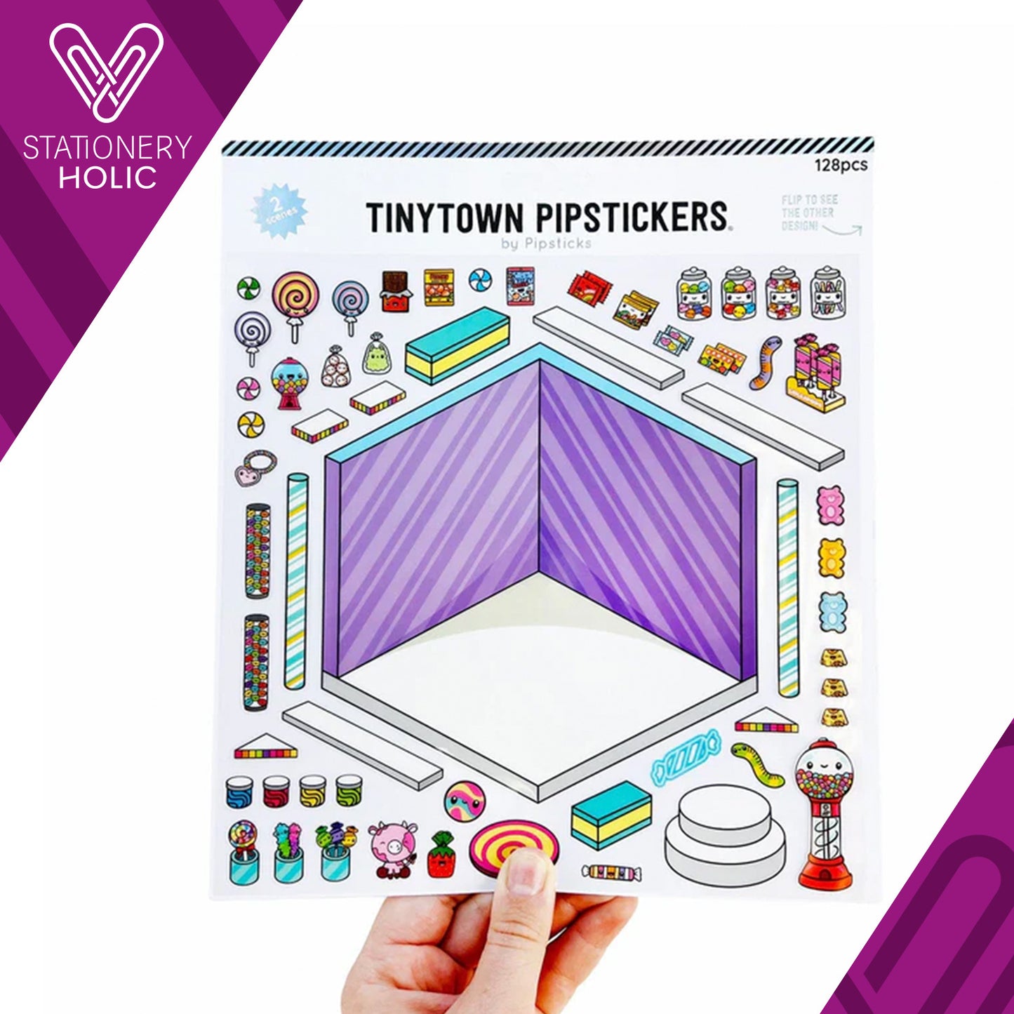Pipsticks - Stickers Tiny Town - Candy & Cakes