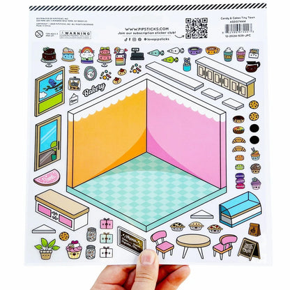 Pipsticks - Stickers Tiny Town - Candy & Cakes