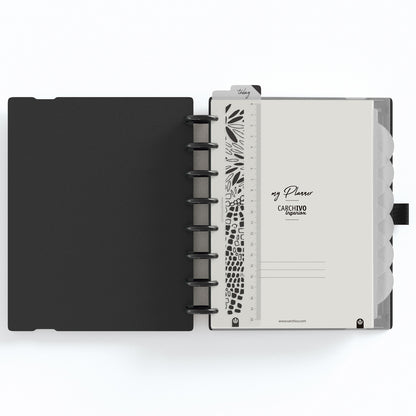 Carchivo - Planner Ingeniox A5 (14 meses - no fechado) - Negro