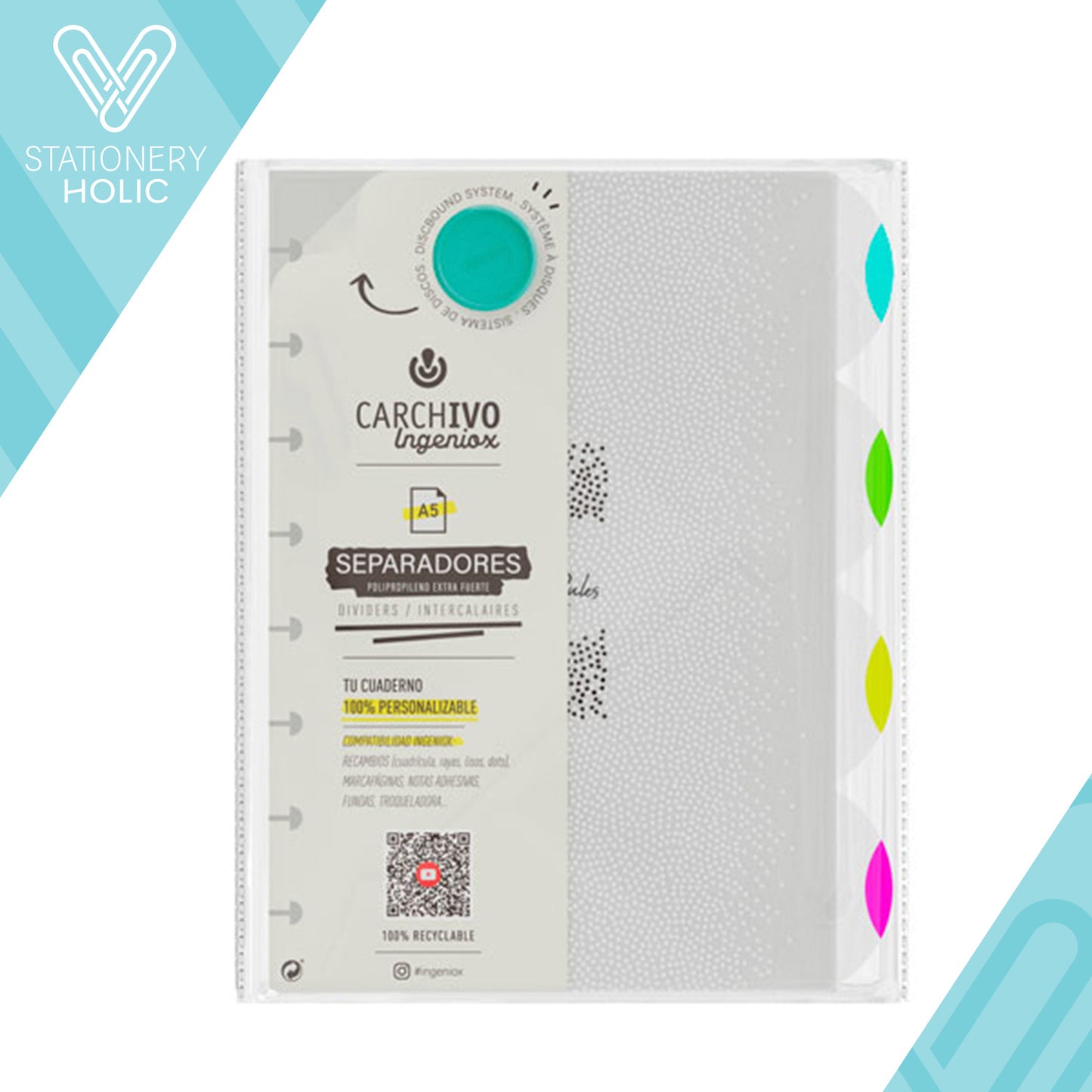 Carchivo - Divisiones Ingeniox A5 - Neon