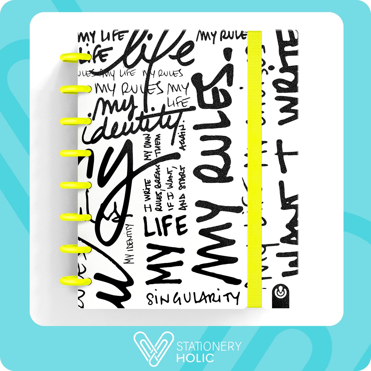 Carchivo - Cuaderno Ingeniox A5 - Neon Amarillo