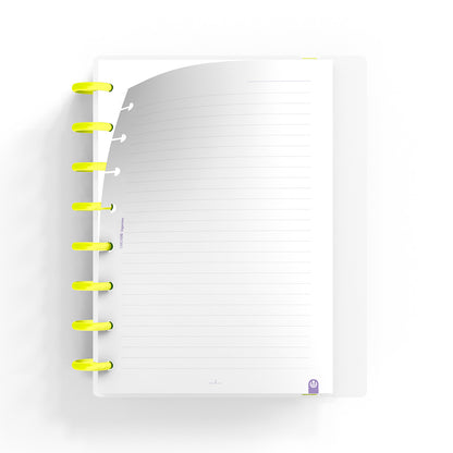 Carchivo - Cuaderno Ingeniox A5 - Neon Amarillo