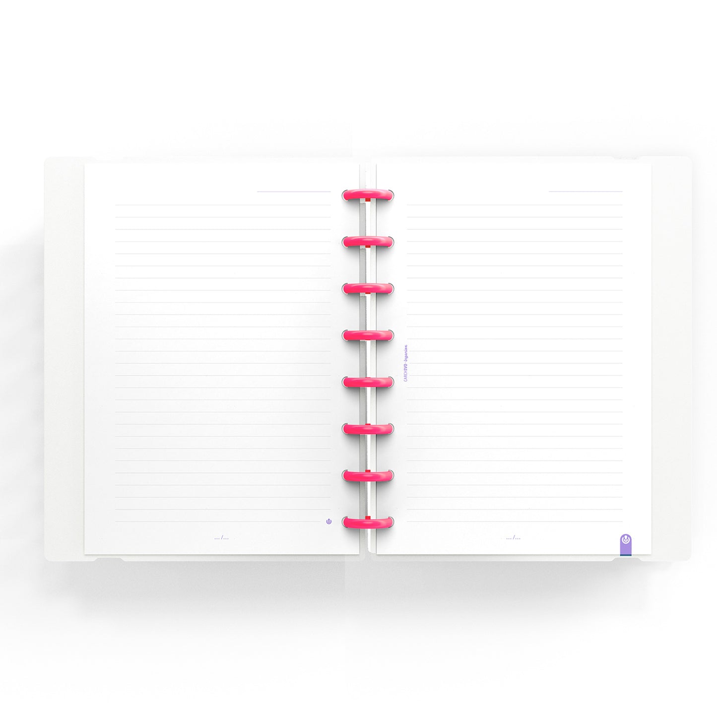 Carchivo - Cuaderno Ingeniox A5 - Neon Rosa