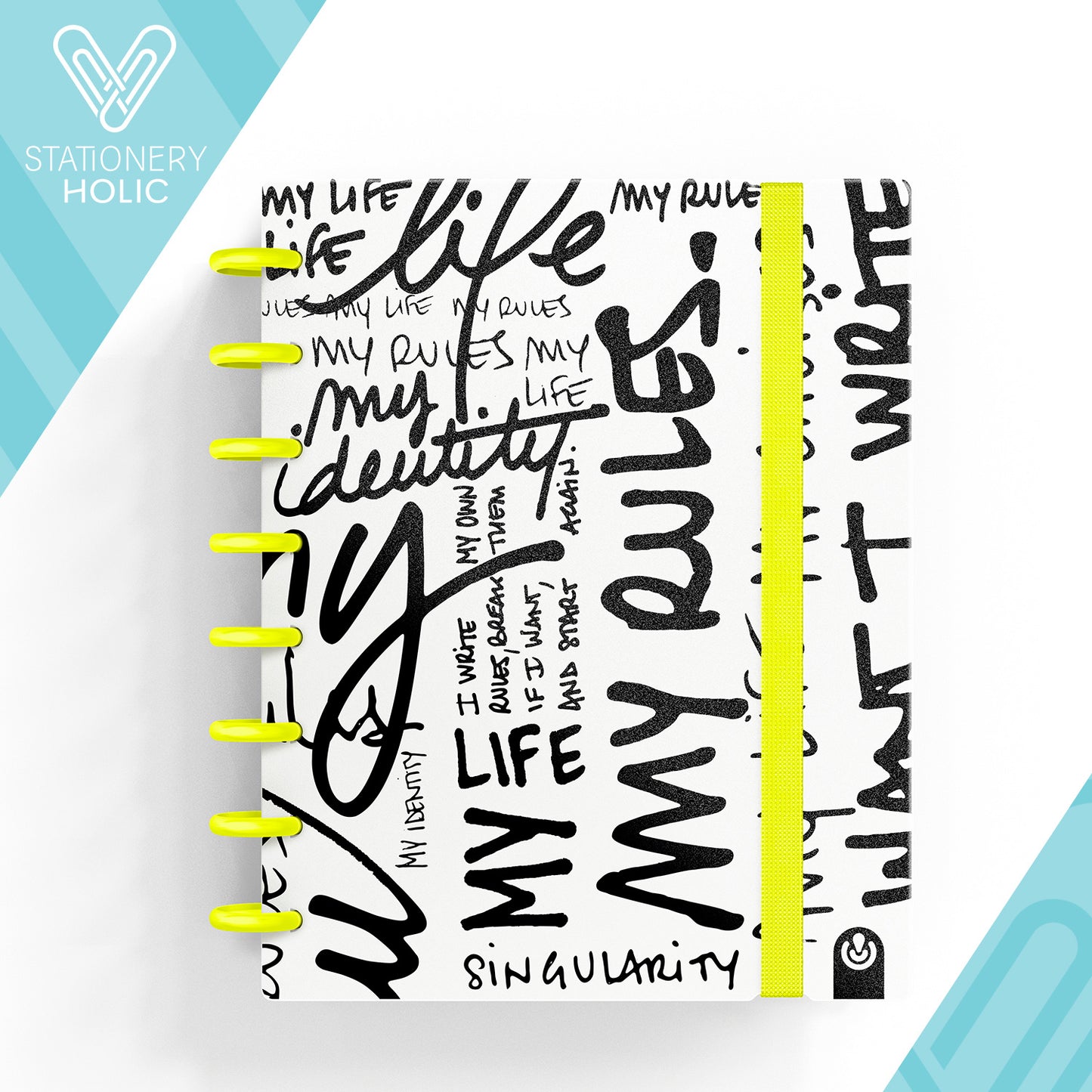 Carchivo - Cuaderno Ingeniox A5 - Neon Amarillo