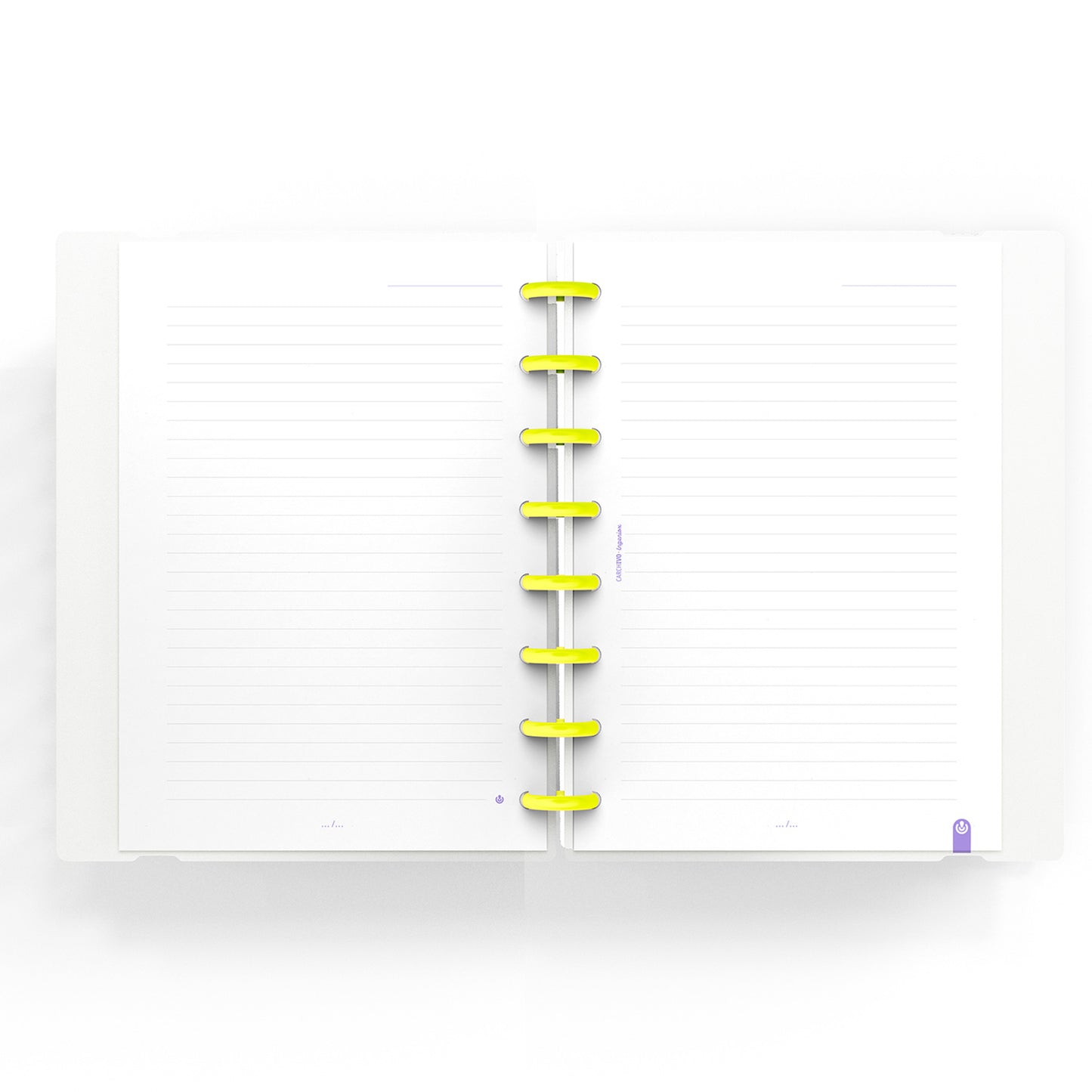 Carchivo - Cuaderno Ingeniox A5 - Neon Amarillo