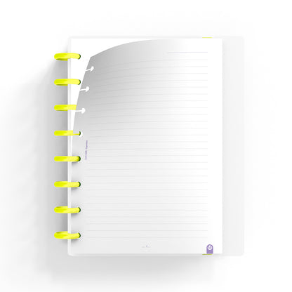 Carchivo - Cuaderno Ingeniox A5 - Neon Amarillo