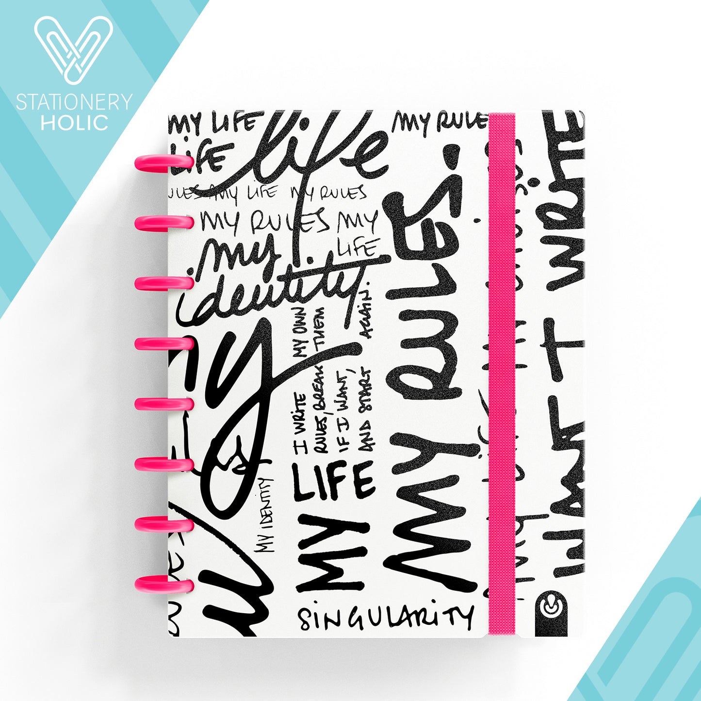 Carchivo - Cuaderno Ingeniox A5 - Neon Rosa