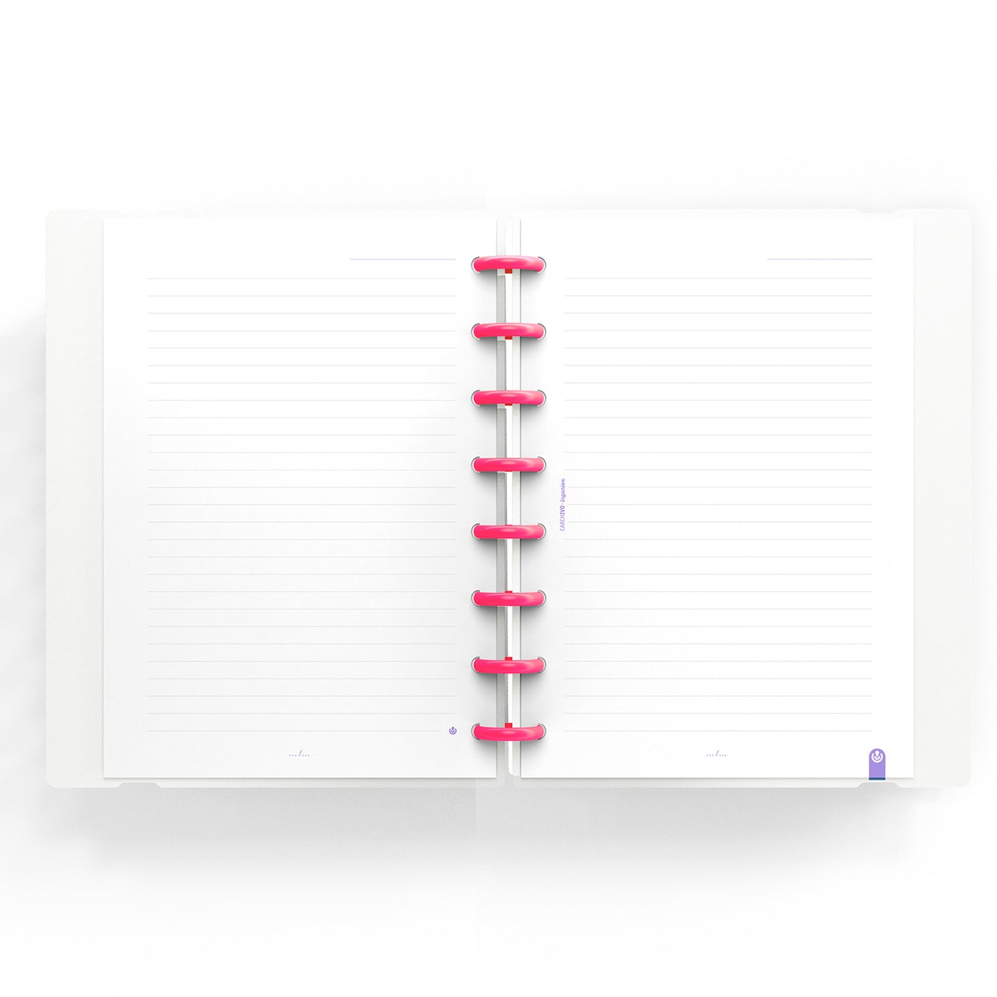 Carchivo - Cuaderno Ingeniox A5 - Neon Rosa