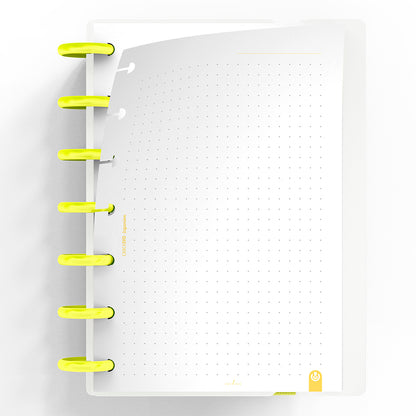 Carchivo - Cuaderno Ingeniox Mini - Neon Amarillo