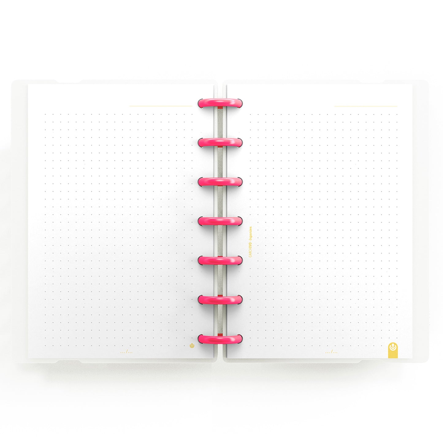 Carchivo - Cuaderno Ingeniox Mini - Neon Rosa
