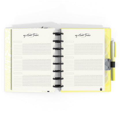 Carchivo - Planner Ingeniox A5 (14 meses - no fechado) Soft - Amarillo Morado
