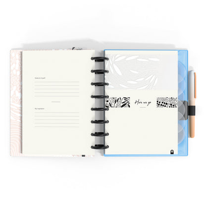 Carchivo - Planner Ingeniox A5 (14 meses - no fechado) Soft - Coral Azul