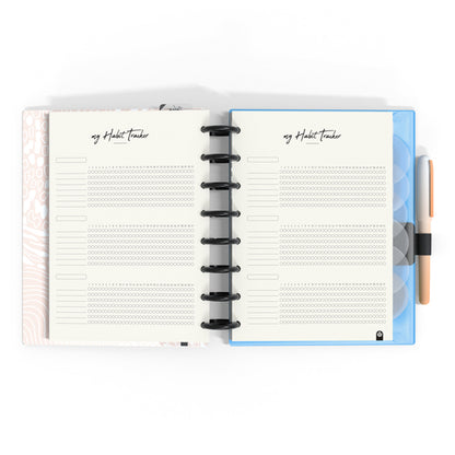 Carchivo - Planner Ingeniox A5 (14 meses - no fechado) Soft - Coral Azul