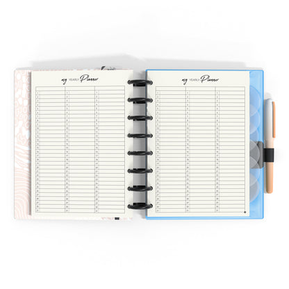 Carchivo - Planner Ingeniox A5 (14 meses - no fechado) Soft - Coral Azul