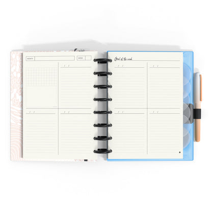 Carchivo - Planner Ingeniox A5 (14 meses - no fechado) Soft - Coral Azul