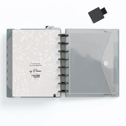 Carchivo - Planner Ingeniox A5 (14 meses - no fechado) - Verde