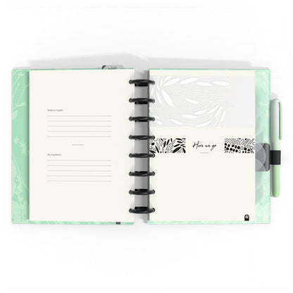 Carchivo - Planner Ingeniox A5 (14 meses - no fechado) Soft - Verde Shizen