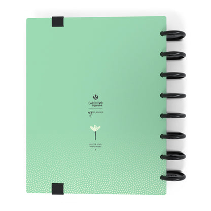 Carchivo - Planner Ingeniox A5 (14 meses - no fechado) Soft - Verde Shizen