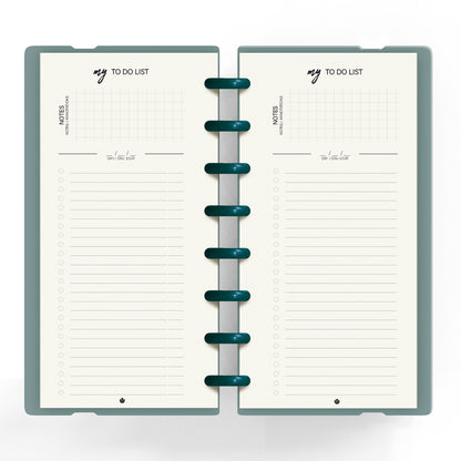 Carchivo - Planner & Checklist My Week - Turquesa