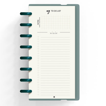 Carchivo - Planner & Checklist My Week - Turquesa