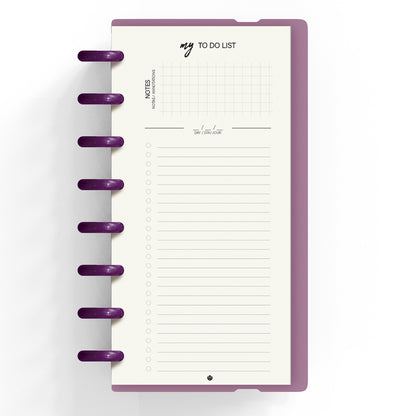Carchivo - Planner & Checklist My Week - Burdeos
