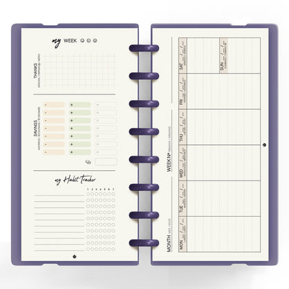 Carchivo - Planner & Checklist My Week - Malva