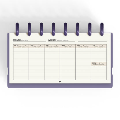 Carchivo - Planner & Checklist My Week - Malva