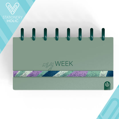 Carchivo - Planner & Checklist My Week - Verde