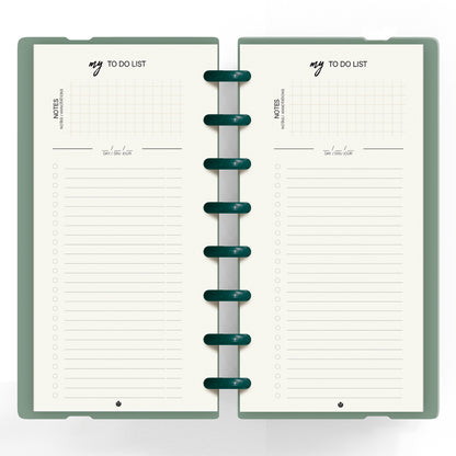 Carchivo - Planner & Checklist My Week - Verde