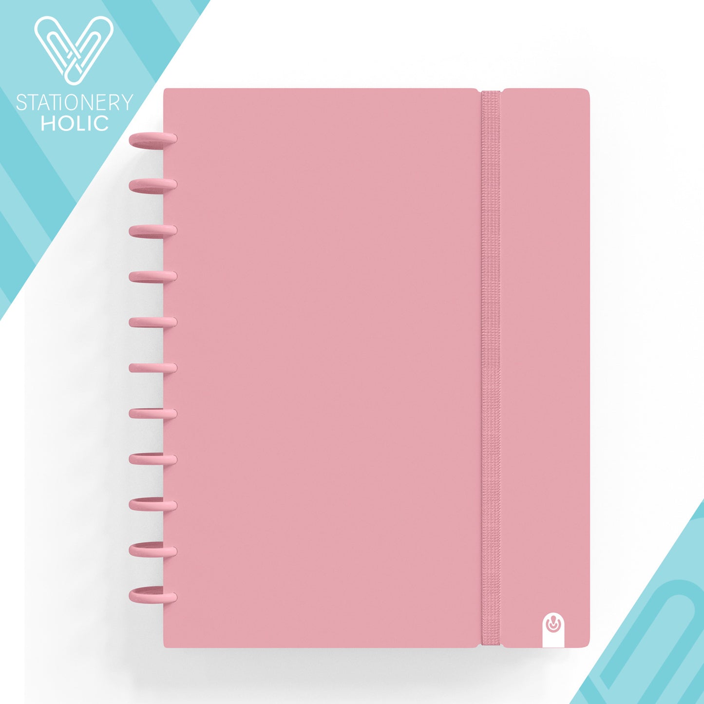 Carchivo - Cuaderno Ingeniox A4 80 hojas Lineas - Pastel Rosa