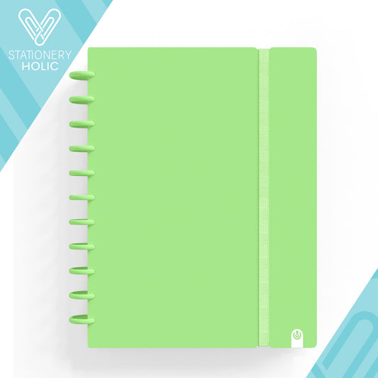 Carchivo - Cuaderno Ingeniox A4 80 hojas Lineas - Pastel Verde Limon