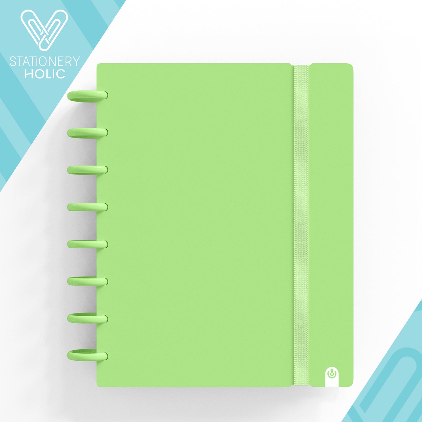 Carchivo - Cuaderno Ingeniox A5 80 hojas Lineas - Pastel Verde Limon