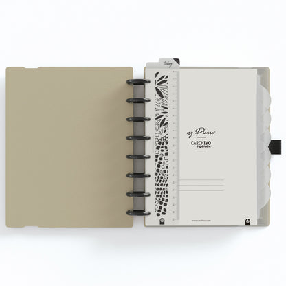 Carchivo - Planner Ingeniox A5 (14 meses - no fechado) - Beige