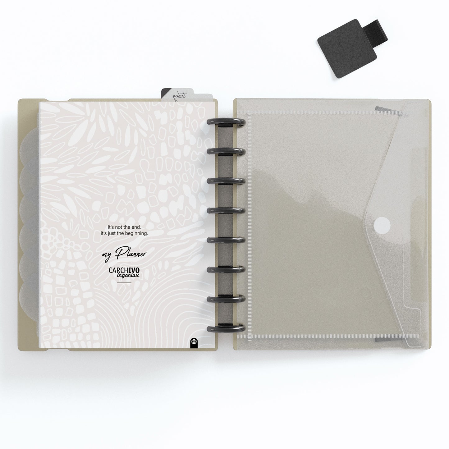 Carchivo - Planner Ingeniox A5 (14 meses - no fechado) - Beige