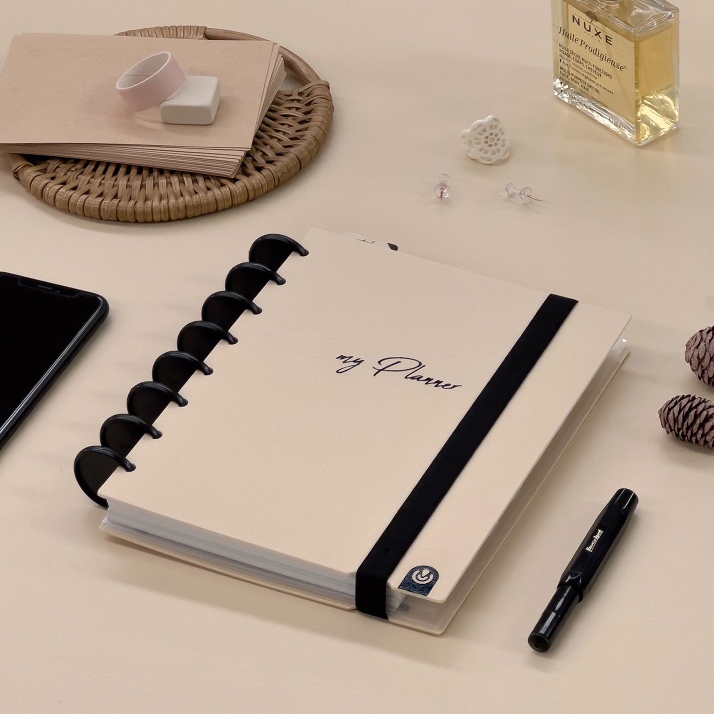 Carchivo - Planner Ingeniox A5 (14 meses - no fechado) - Beige