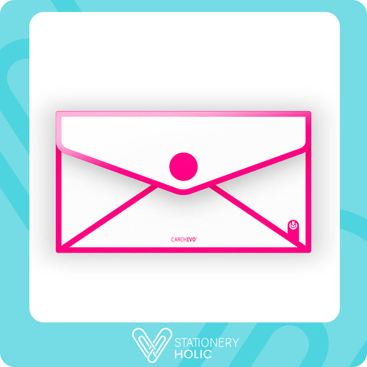 Carchivo - Sobre Sendy Check - Rosa Neon