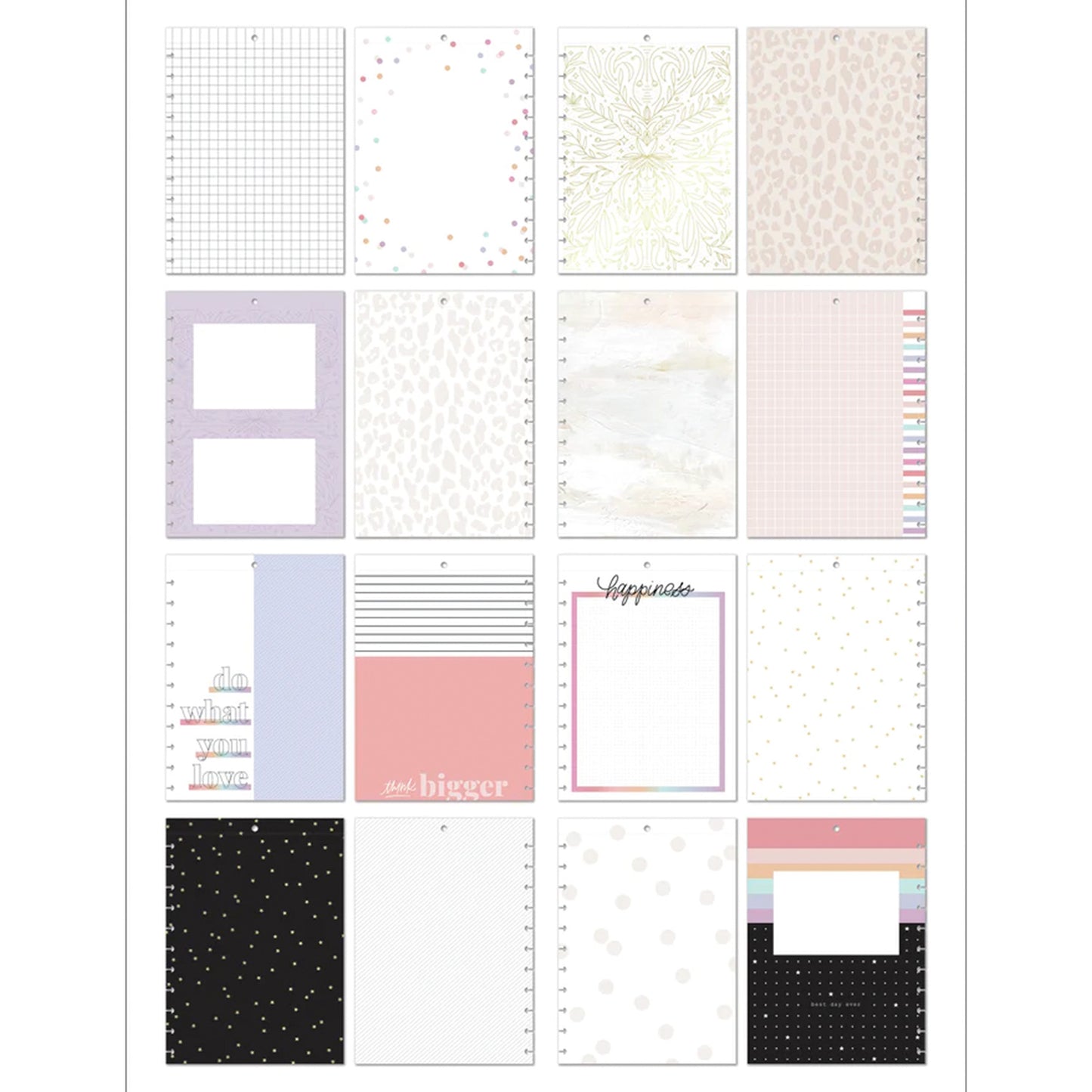 Happy Planner - Block Papel Big Memory Keeping - Muted Colors