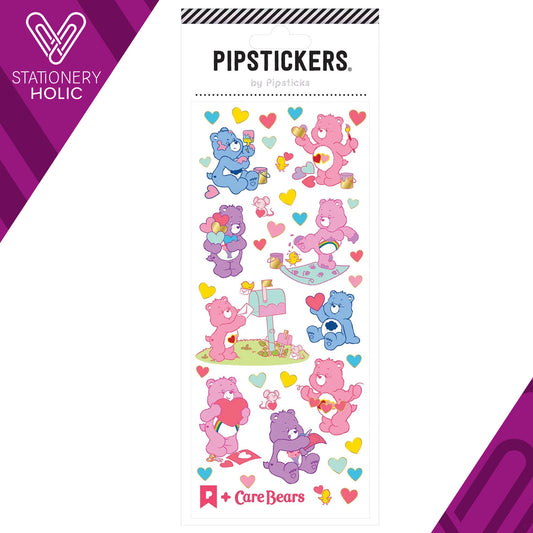 Pipsticks - Stickers 3x7" - Care Bears Created With Love