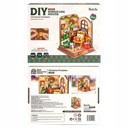 Rolife - Miniature House Mini - Christmas Fireplace