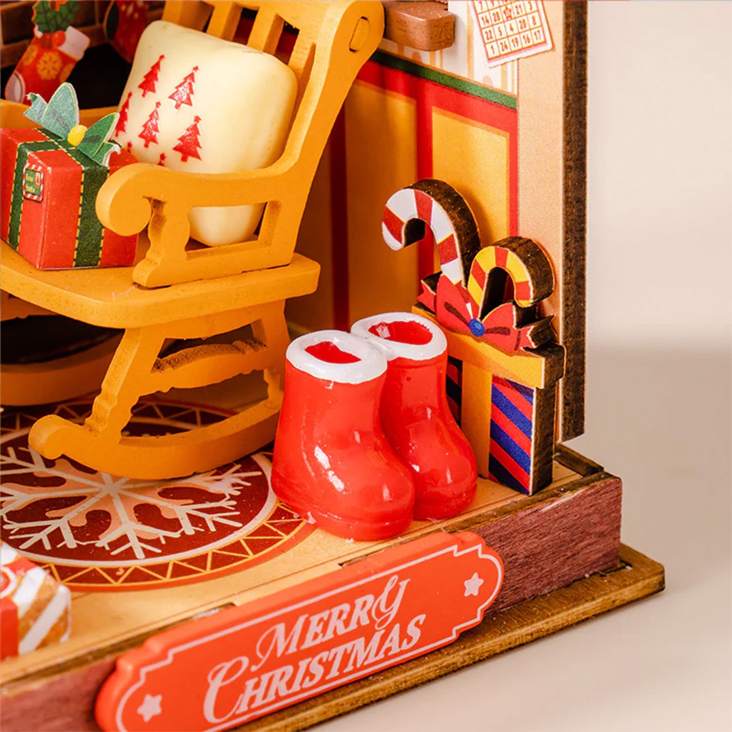 Rolife - Miniature House Mini - Christmas Fireplace