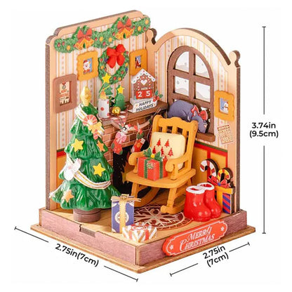 Rolife - Miniature House Mini - Christmas Fireplace