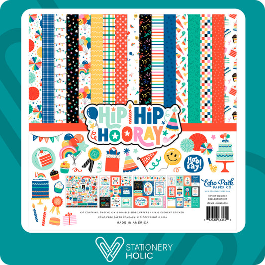 Echo Park - Colección 12 x 12 - Hip Hip Hooray