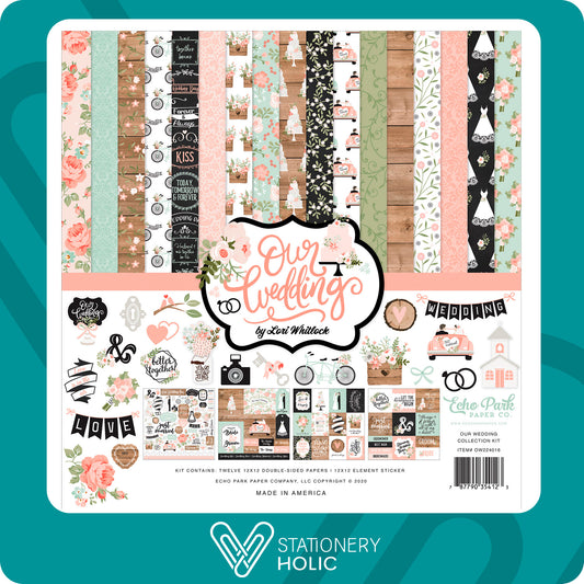 Echo Park - Colección 12 x 12 - Our Wedding