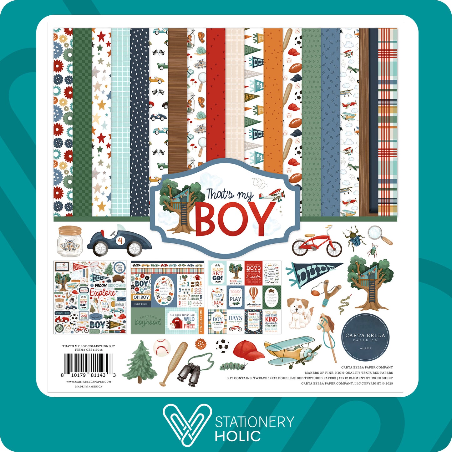 Echo Park - Colección 12 x 12 - That's My Boy