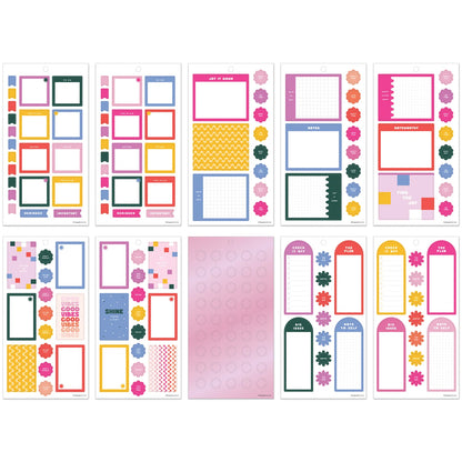 Happy Planner - Sticker Book - Color Vibe